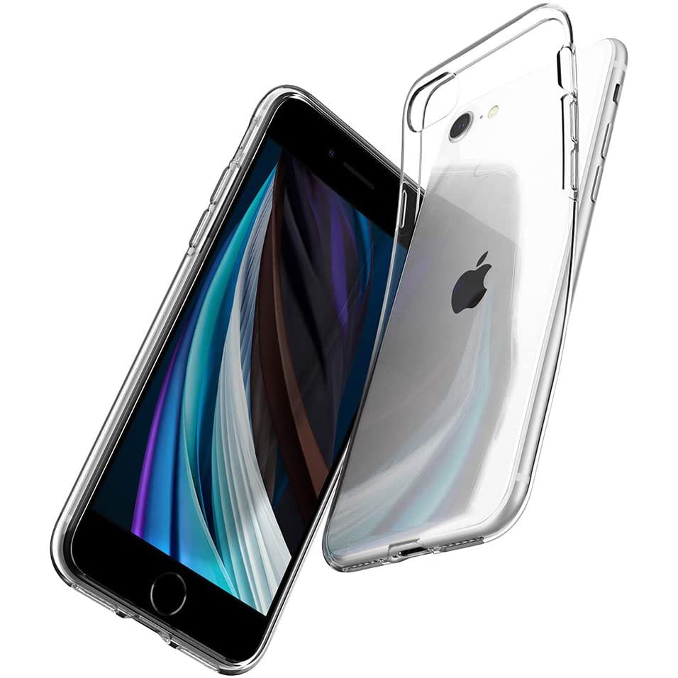 Schutzhülle Spigen Liquid Crystal für iPhone SE 2022/2020 8/7 transparent