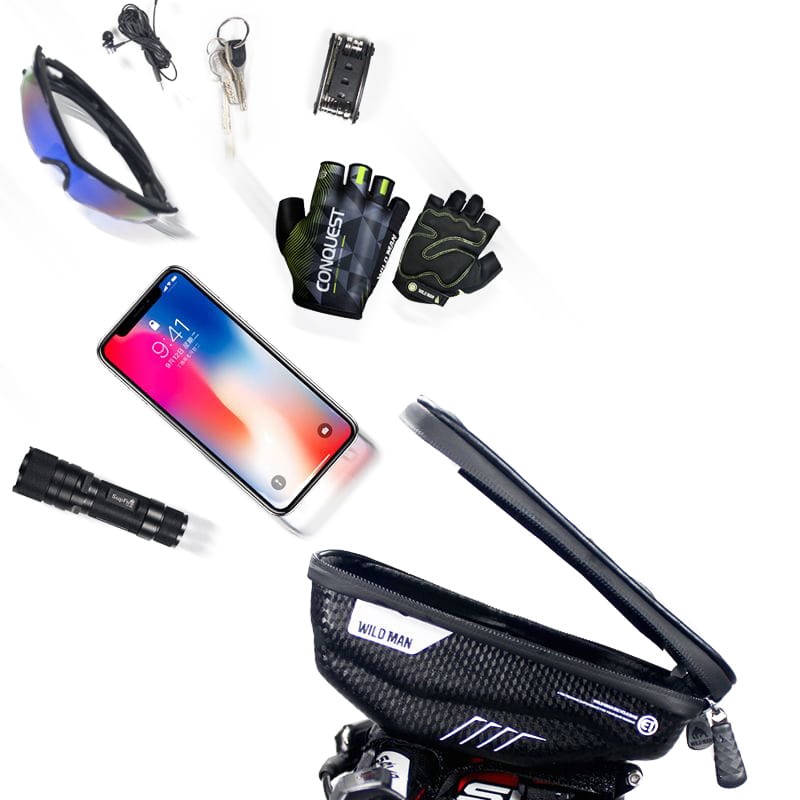 wildman lenkertasche Fahrrad Lenkertasche WildMan HardPouch "S" schwarz