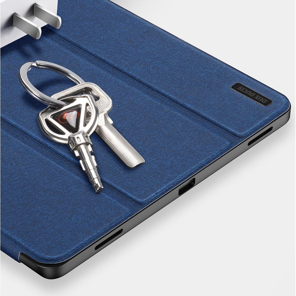 Schutzhülle mit Klappe für Galaxy Tab S12 Plus, Dux Ducis Domo, Blau (10/13)