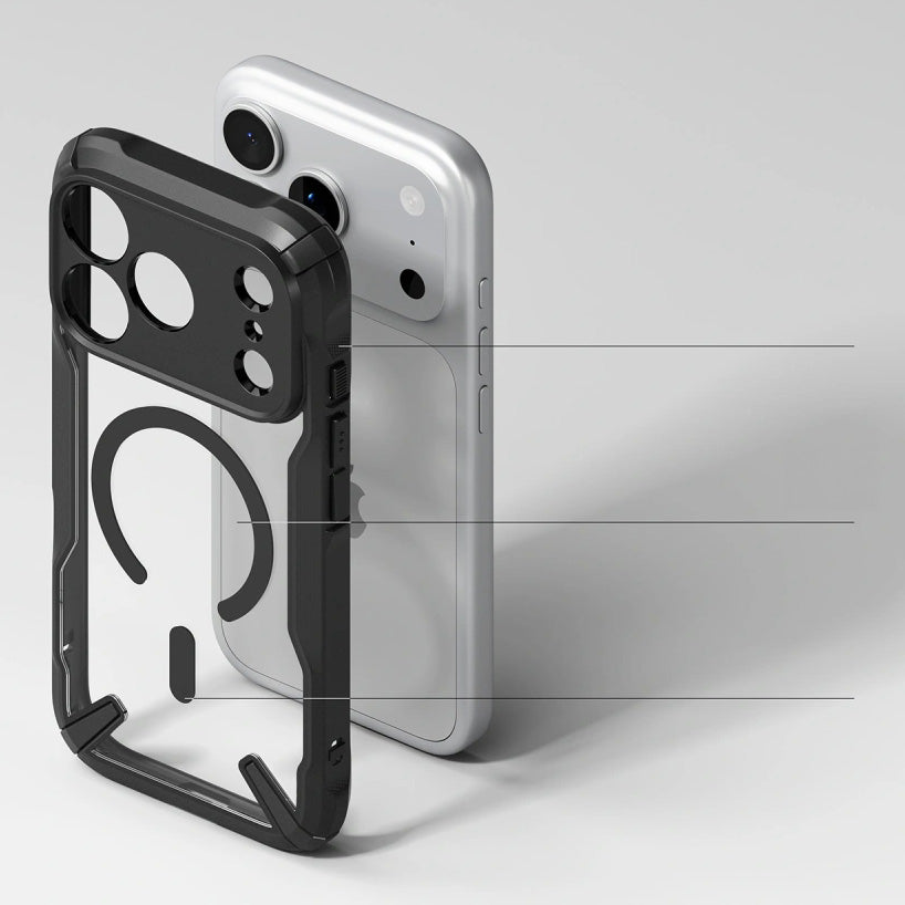 Handyhülle für iPhone 18 Pro Max / 17 Pro Max, Ringke Fusion X Magnetic mit MagSafe, (10/11)