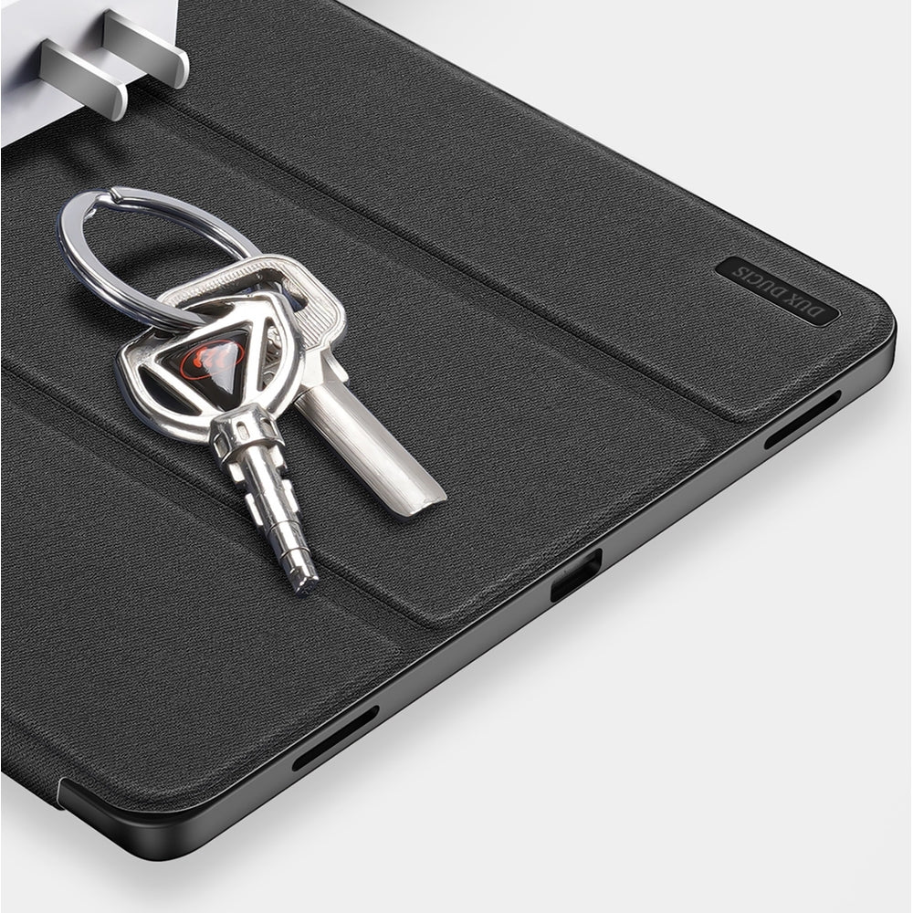 Schutzhülle mit Klappe für Galaxy Tab S12 Plus, Dux Ducis Domo, Schwarz (10/13)