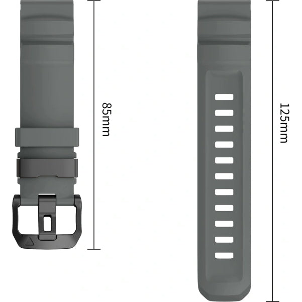Armband für QuickFit 26 mm, Tech-Protect Motion, Grau (10/10)