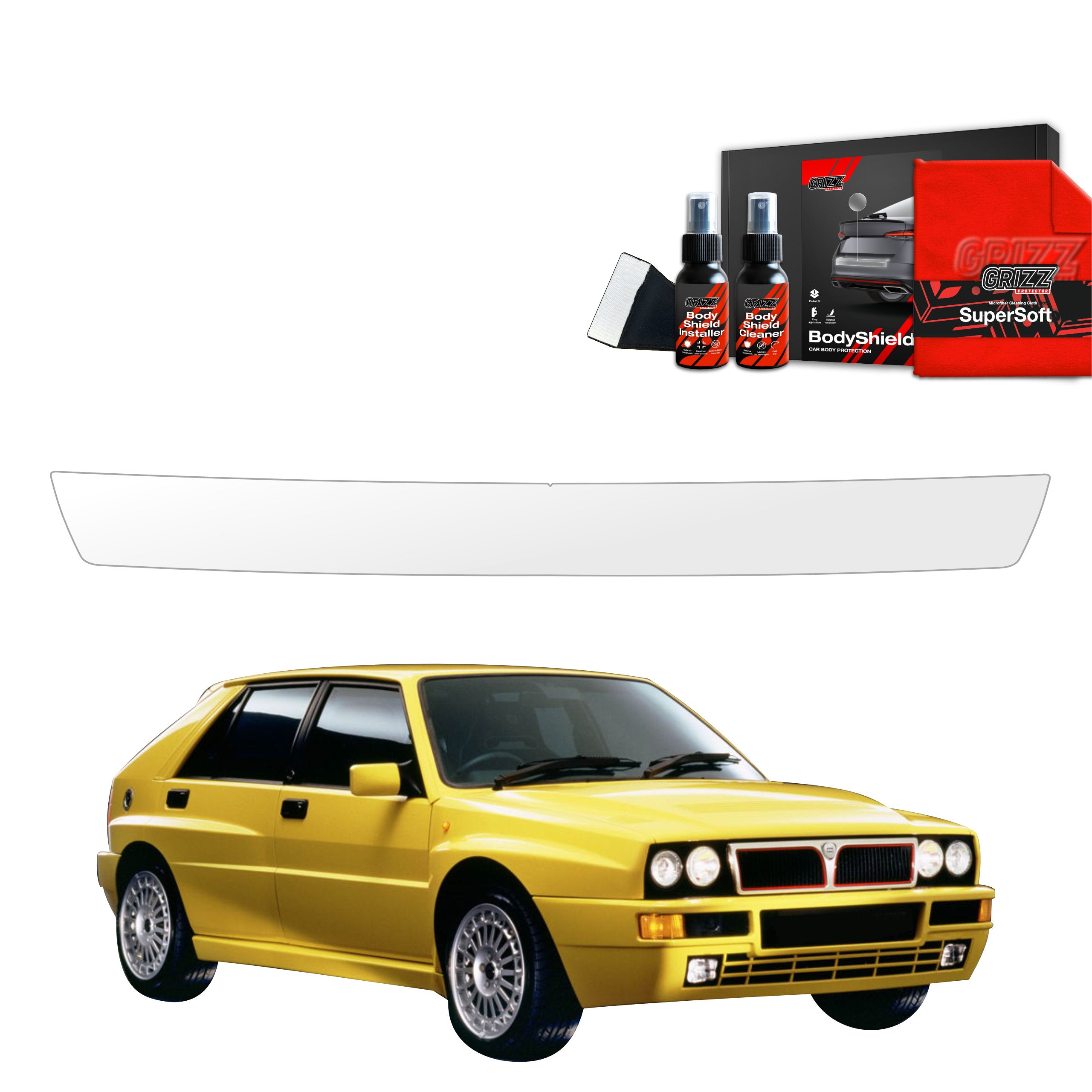 Schutzfolie Grizz Protector für Ladekante - Lancia Delta Integrale (1992-1994)