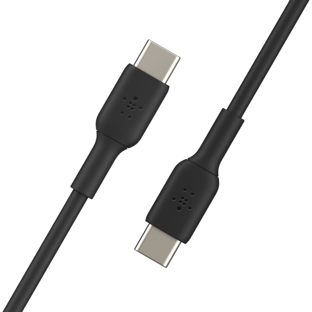 Kabel Belkin Boost Charge PVC USB-C zu USB-C 1M, Schwarz