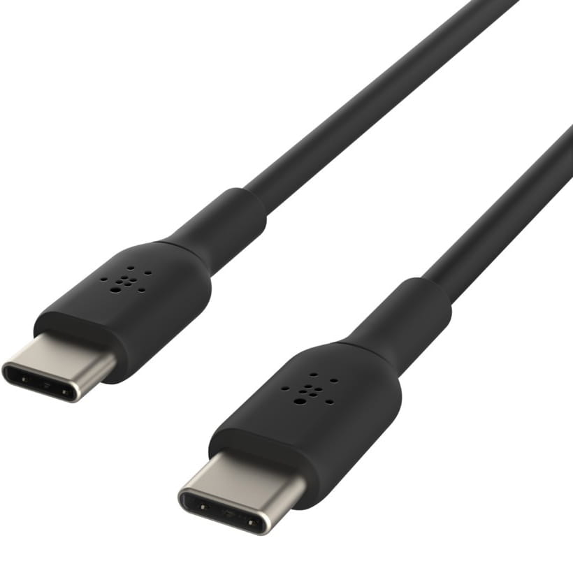 Kabel Belkin Boost Charge PVC USB-C zu USB-C 1M, Schwarz