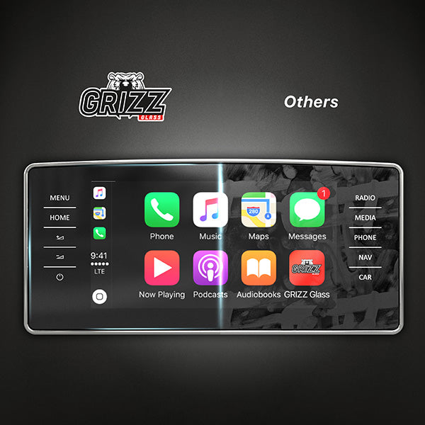 Matte Autodisplayfolie für BMW CE 04 10,25" TFT (2022-...), Grizz Protector