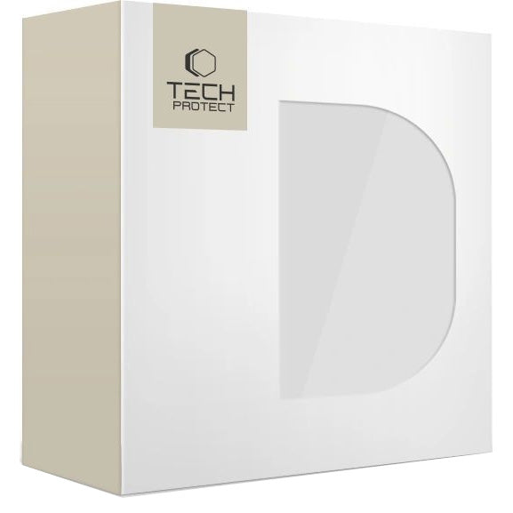 Schutzhülle für Apple AirPods Pro 3, Tech-Protect Bounce Pro, Transparent-Orange