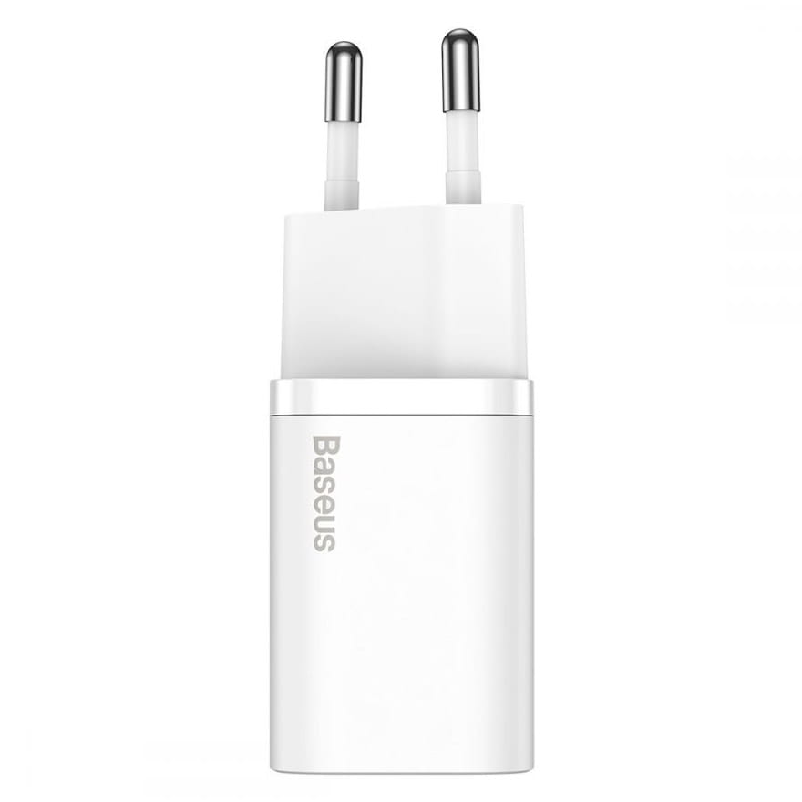 Baseus Ladegerät Super Si USB-C 20W, Weiß