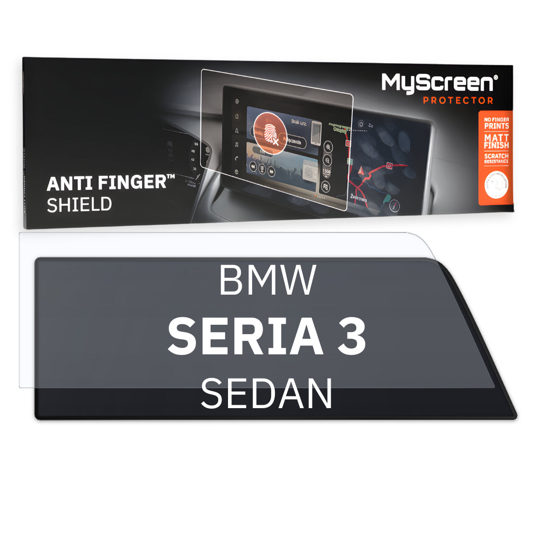 Autofolie für das Hauptdisplay, MyScreen Anti Finger Shield für BMW SERIA 3 G20-G21 (2019-2026), matt