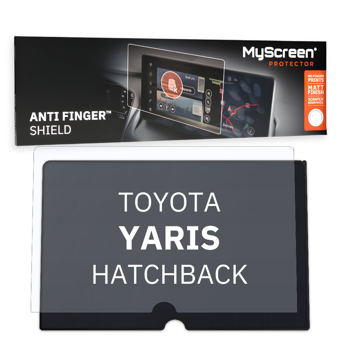 Autofolie für das Hauptdisplay, MyScreen Anti Finger Shield für Toyota YARIS CROSS IV (2024-2026), matt