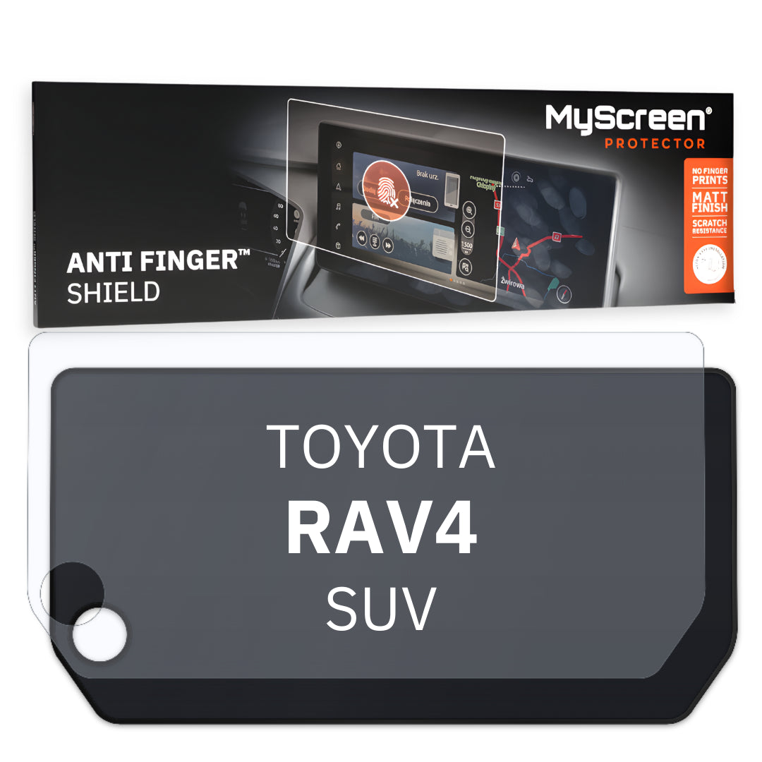Autofolie für das Hauptdisplay, MyScreen Anti Finger Shield für Toyota RAV4 (Comfort) V (2022-2026), matt