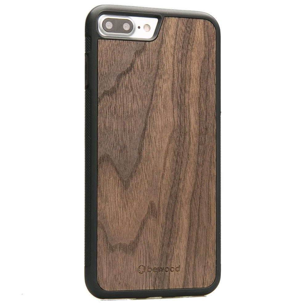 Holzhülle für iPhone 8 Plus / 7 Plus, Bewood Amerikanischer Nussbaum