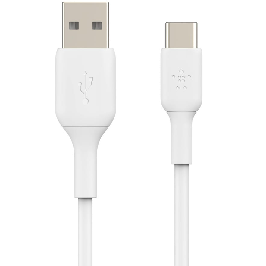 Kabel Belkin Boost Charge Flex Silicone USB-A für USB-C 3m,Weiß