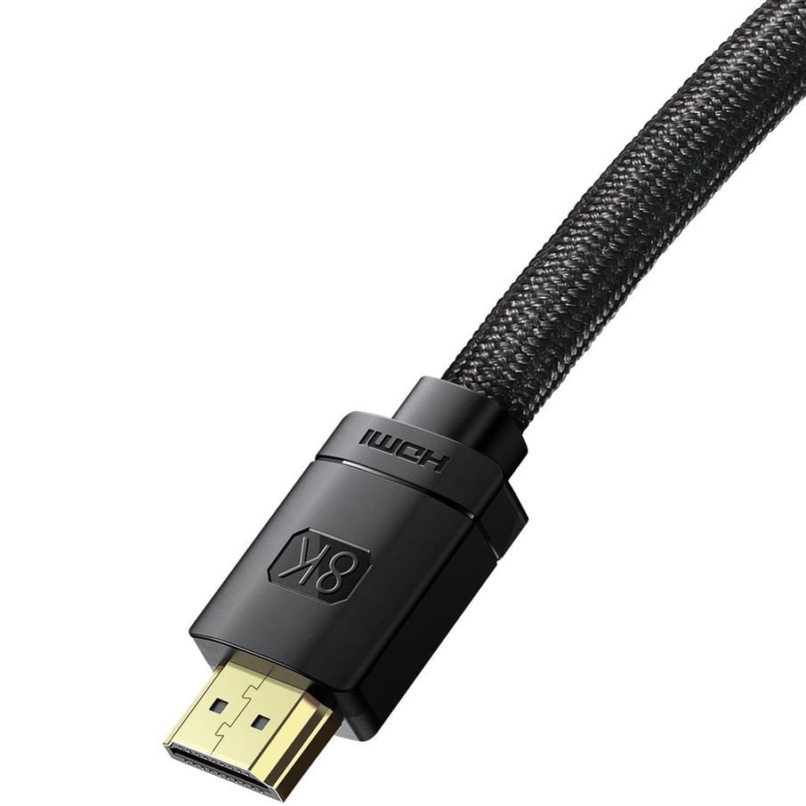 Baseus High Definition HDMI 2.1 Kabel 8K Ultra HD 60Hz, 3m, schwarz