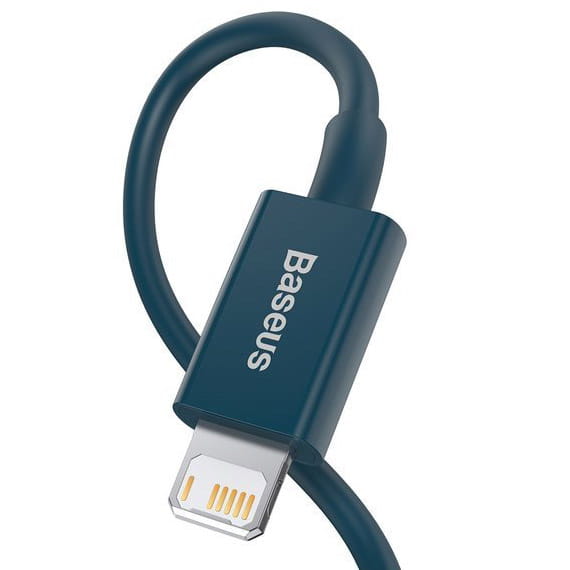 Kabel Baseus Superior USB-A für Lightning 2.4A 1m, Blau