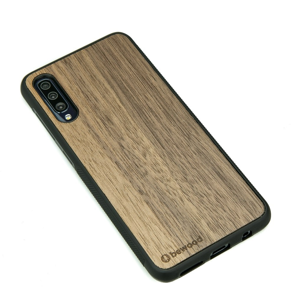 Holzhülle für Galaxy A70, Bewood Amerikanischer Nussbaum