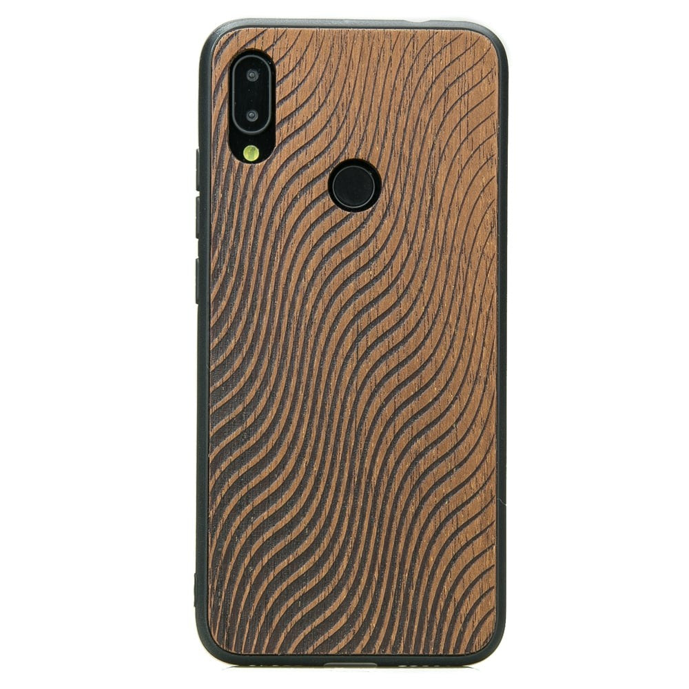 Holzhülle für Xiaomi Redmi Note 7, Bewood Merbauwellen
