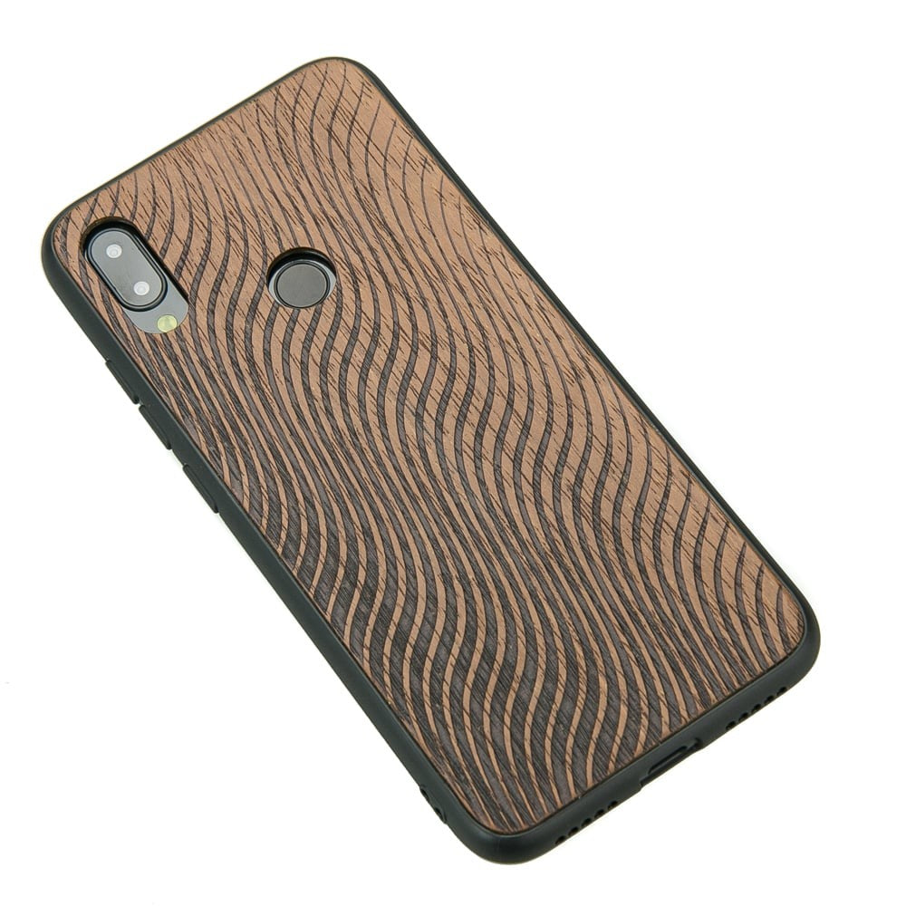 Holzhülle für Xiaomi Redmi Note 7, Bewood Merbauwellen