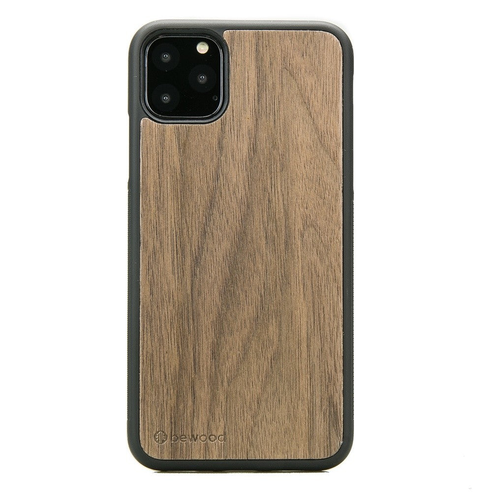 Holzhülle für iPhone 11 Pro Max, Bewood Amerikanischer Nussbaum