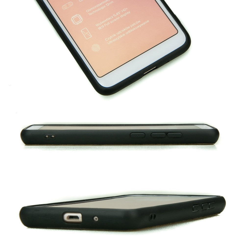 Holzhülle für Xiaomi Redmi 6 / 6A, Bewood Aniegre Aztekischer Kalender