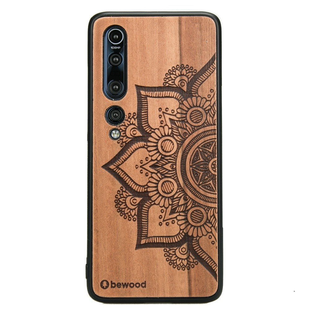 Holzhülle für Xiaomi Mi 10, Bewood Apfelbaum Mandala