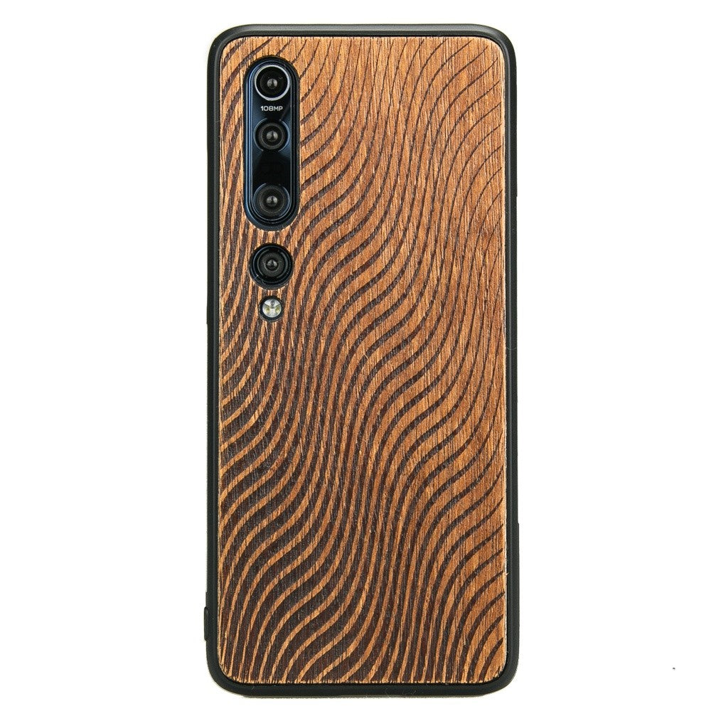 Holzhülle für Xiaomi Mi 10 Pro, Bewood Merbauwellen