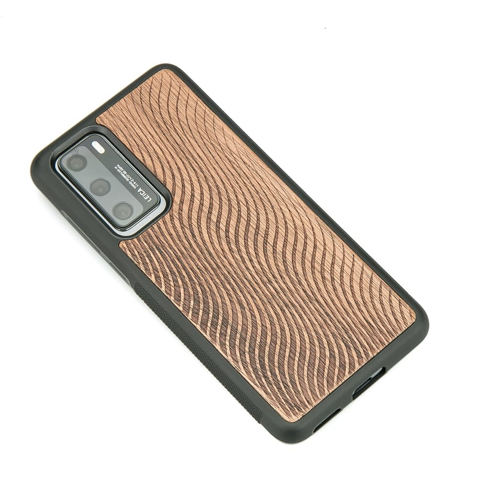 Holzhülle für Huawei P40, Bewood Merbauwellen