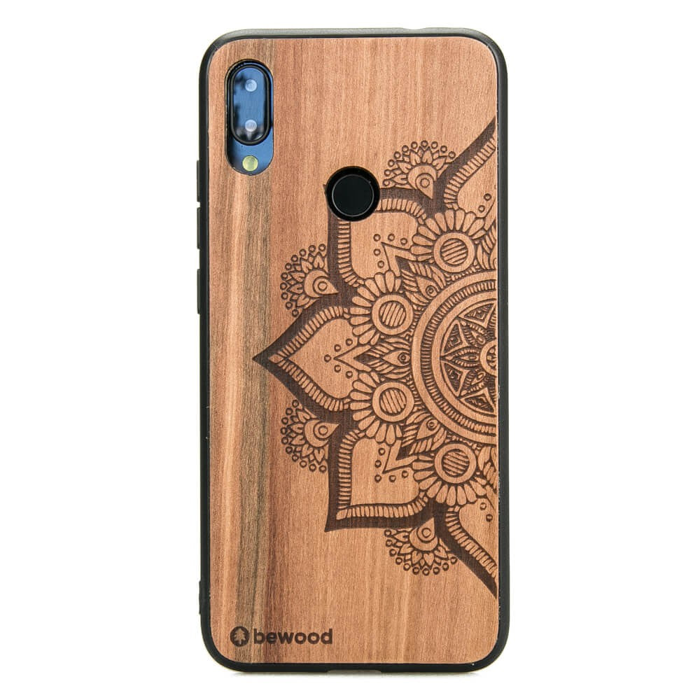 Holzhülle für Xiaomi Redmi Note 7, Bewood Apfelbaum Mandala