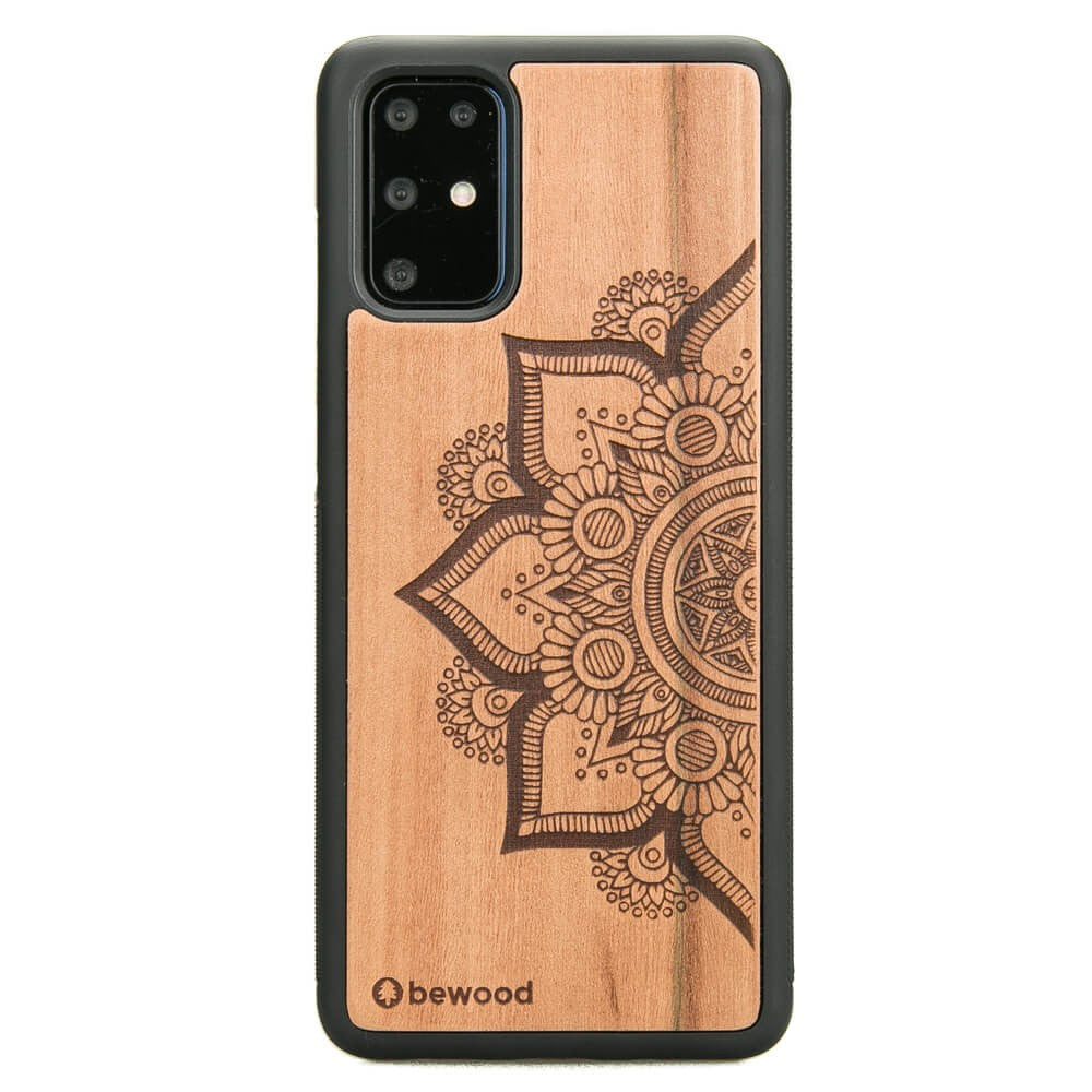 Holzhülle für Galaxy S20 Plus, Bewood Apfelbaum Mandala