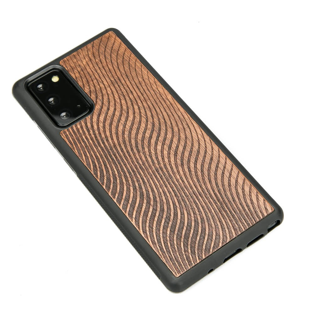 Holzhülle für Galaxy Note 20, Bewood Merbauwellen