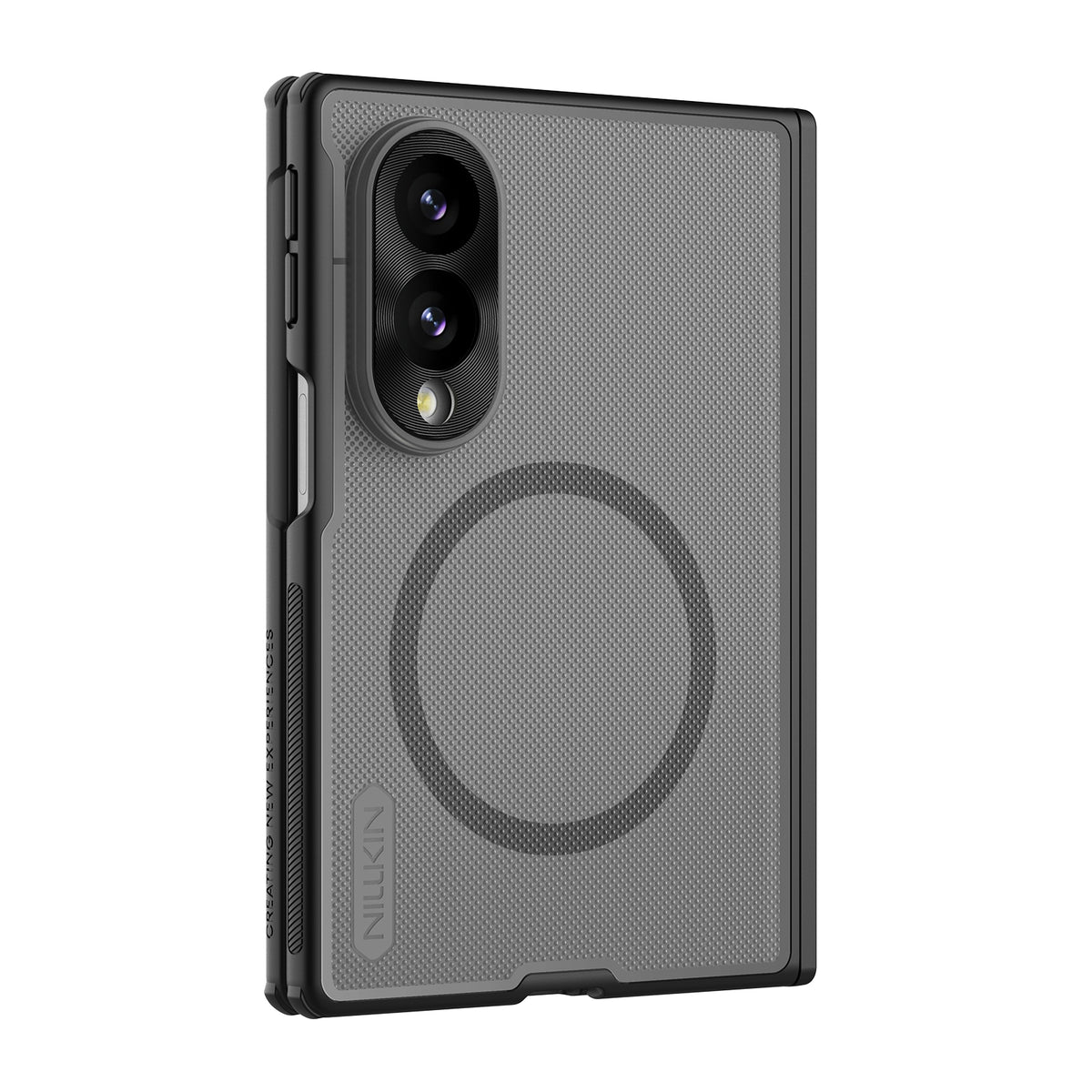 Handyhülle für Galaxy Z Fold8, Nillkin Super Frosted Shield Fold Magnetic, Geräuchert mit schwarzem Rahmen (2/5)