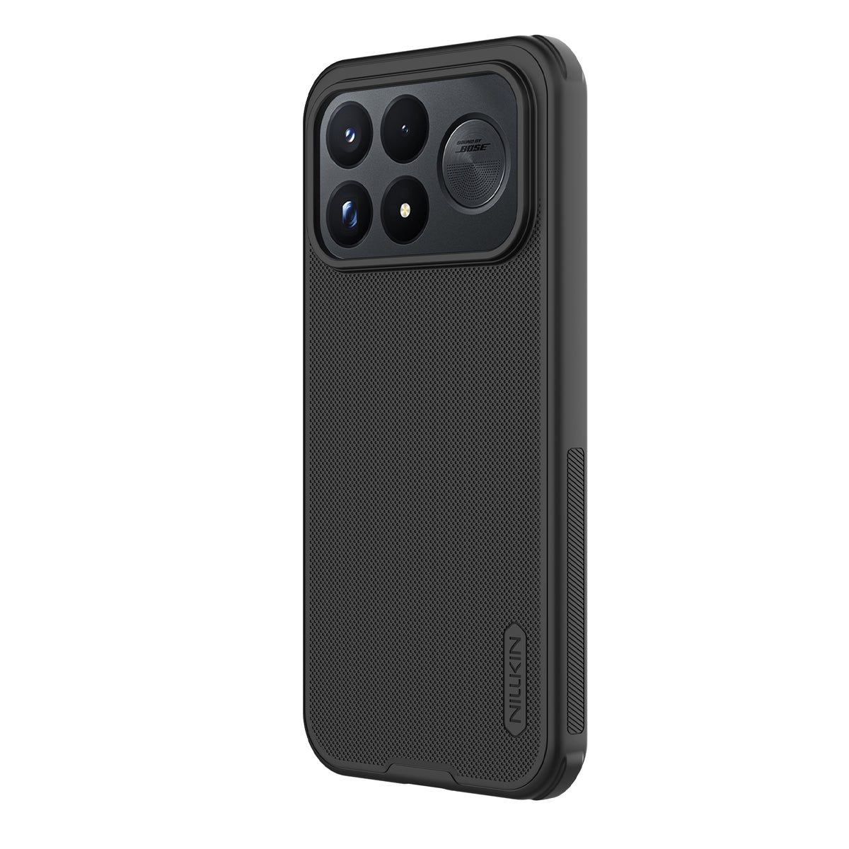Handyhülle für Xiaomi POCO F9 Pro, Nillkin Frosted Shield Pro Magnetic mit MagSafe, Schwarz (2/6)