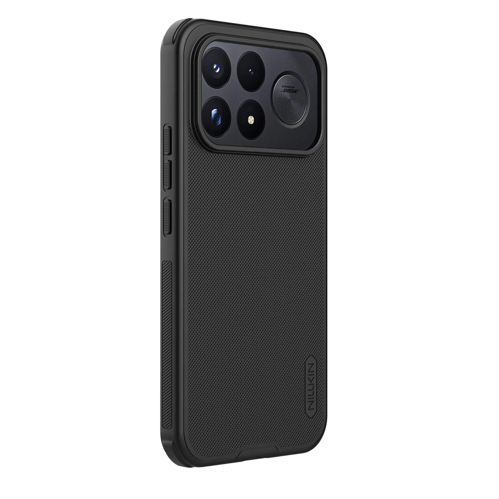 Handyhülle für Xiaomi POCO F9 Pro, Nillkin Frosted Shield Pro Magnetic mit MagSafe, Schwarz (3/6)