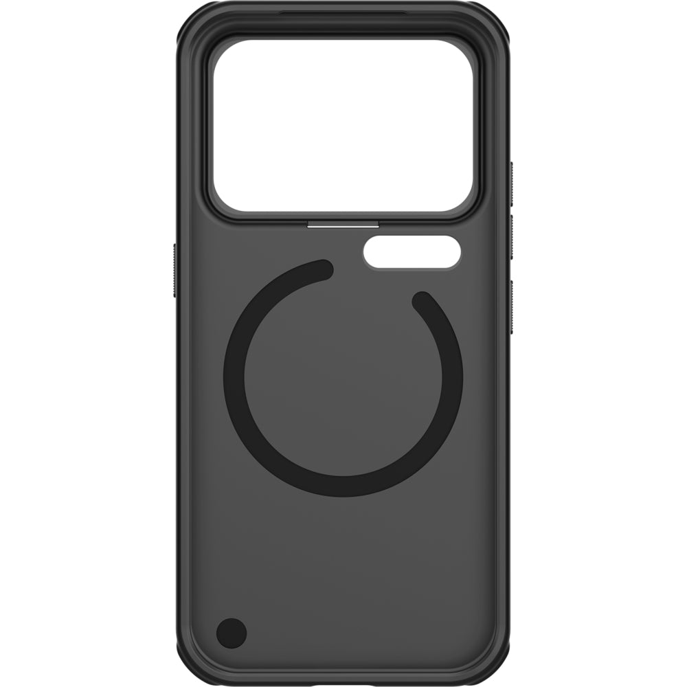 Handyhülle für Xiaomi 18 Pro, Nillkin Frosted Shield Pro Magnetic mit MagSafe, Schwarz (6/6)