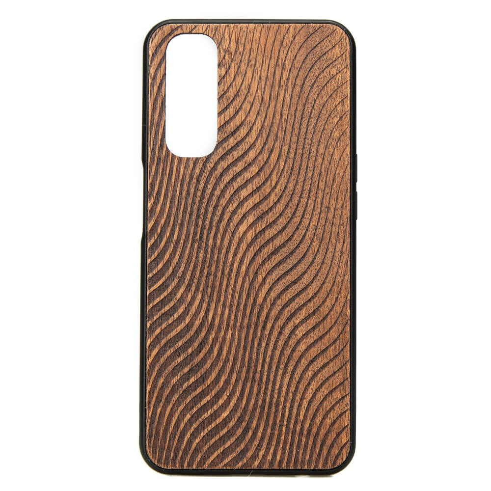 Holzhülle für Realme 7, Bewood Merbauwellen