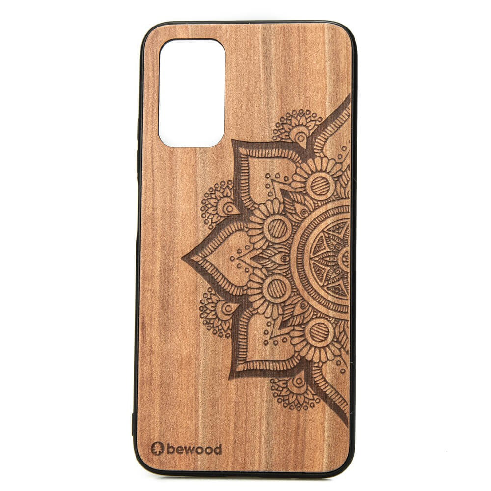 Holzhülle für Xiaomi Mi 11i, Bewood Apfelbaum Mandala