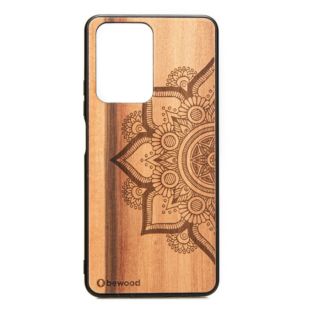 Holzhülle für Xiaomi Mi 11T 5G / 11T Pro 5G, Bewood Apfelbaum Mandala