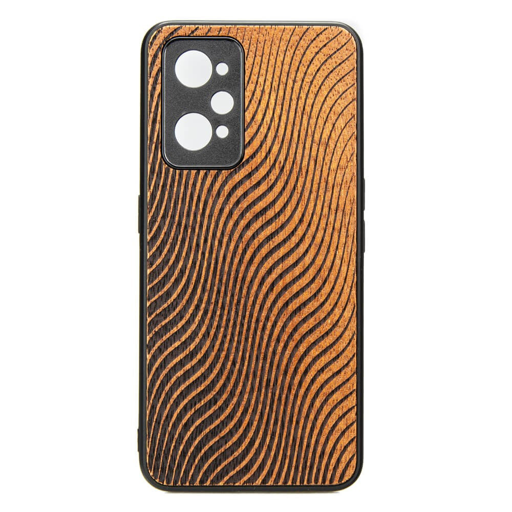 Holzhülle für Realme GT2 / GT Neo 2 / GT Neo 3T, Bewood Merbauwellen