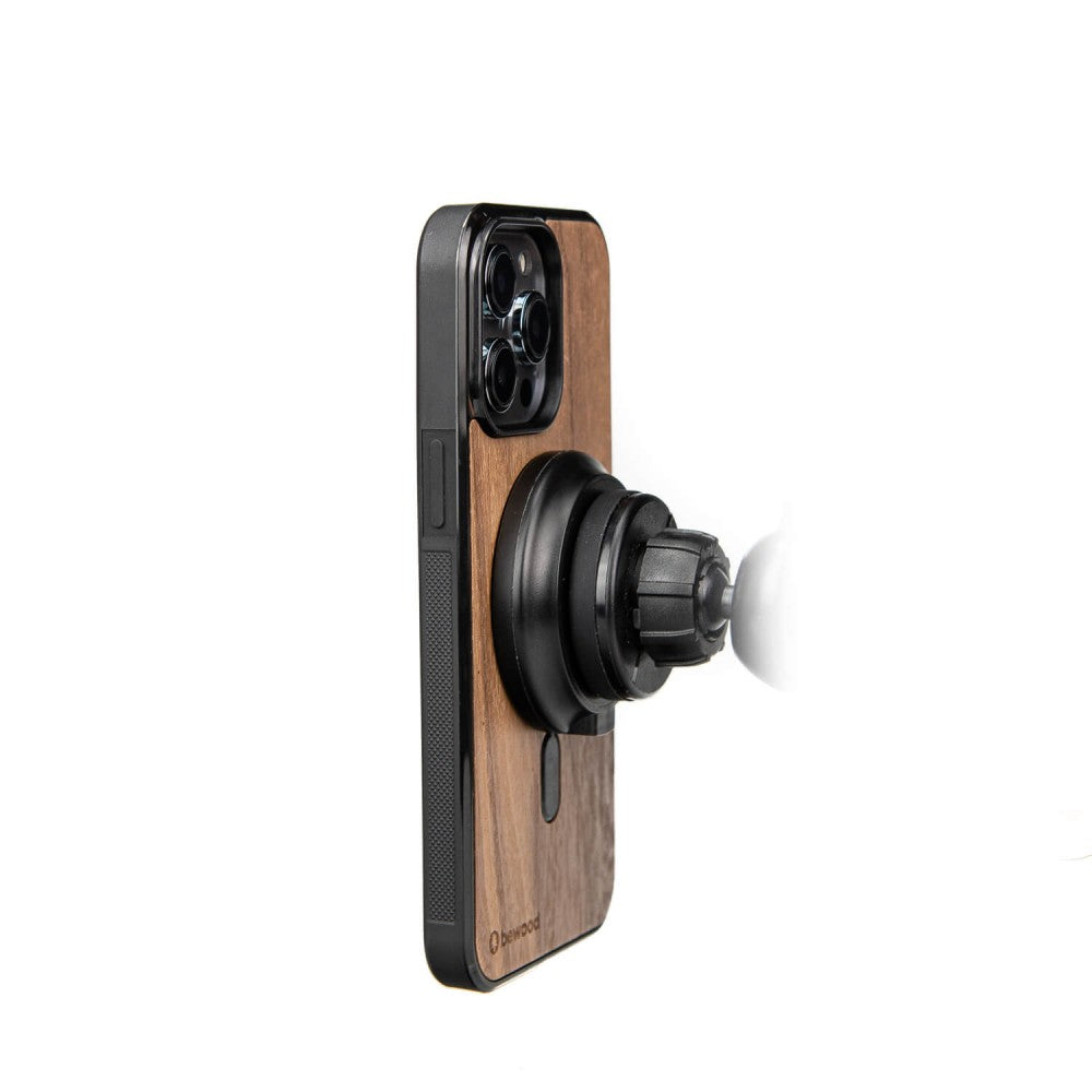 Holzhülle für iPhone 12 Pro / 12, Bewood Amerikanischer für MagSafe