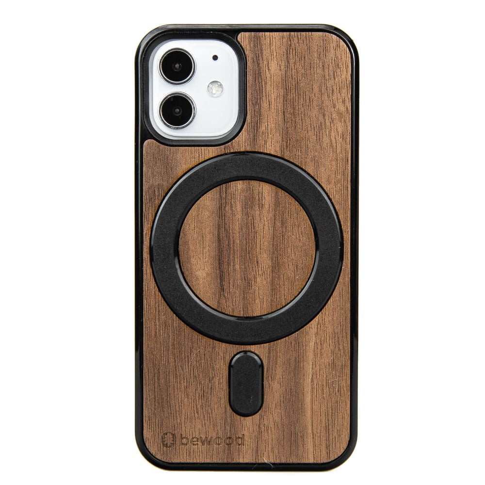 Holzhülle für iPhone 12 Mini, Bewood Amerikanischer für MagSafe