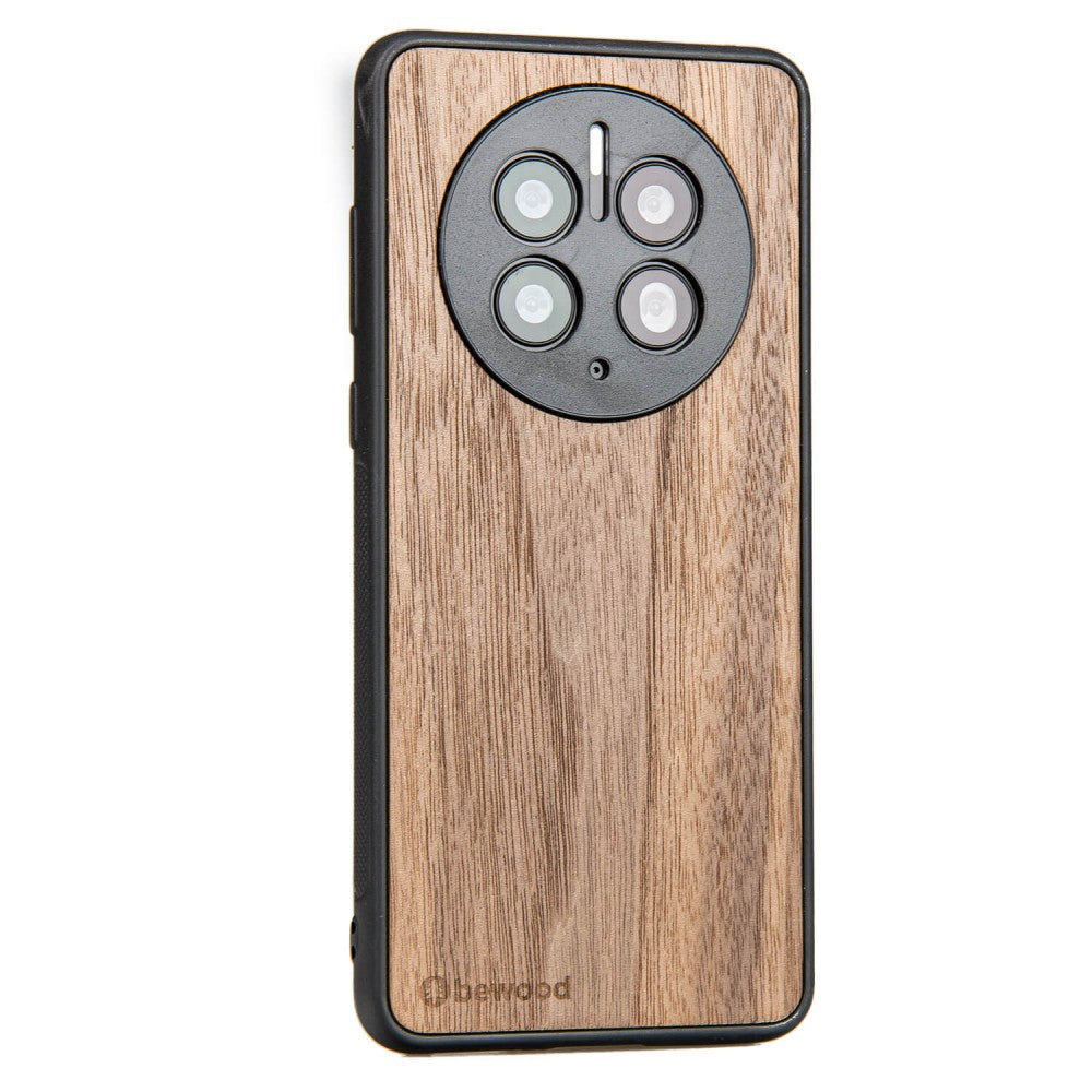 Holzhülle für Huawei Mate 50 Pro, Bewood Amerikanischer Nussbaum