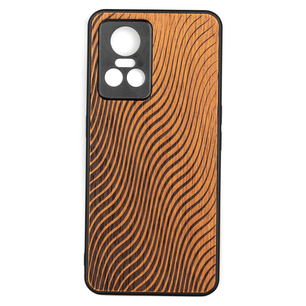Holzhülle für Realme GT Neo 3 , Bewood Merbauwellen