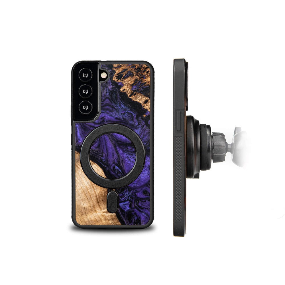 Holzhülle für Galaxy S22, Bewood Unique Violet