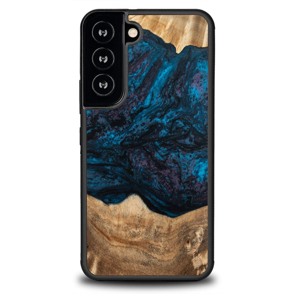 Holzhülle für Galaxy S22, Bewood Unique Planets Neptun