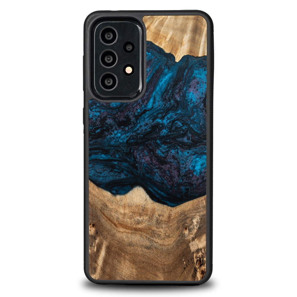 Holzhülle für Galaxy A33 5G, Bewood Unique Planets Neptun