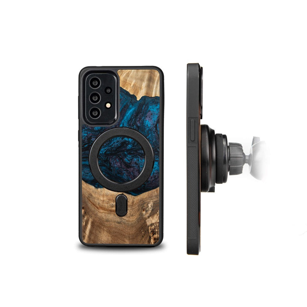Holzhülle für Galaxy A33 5G, Bewood Unique Planets Neptun