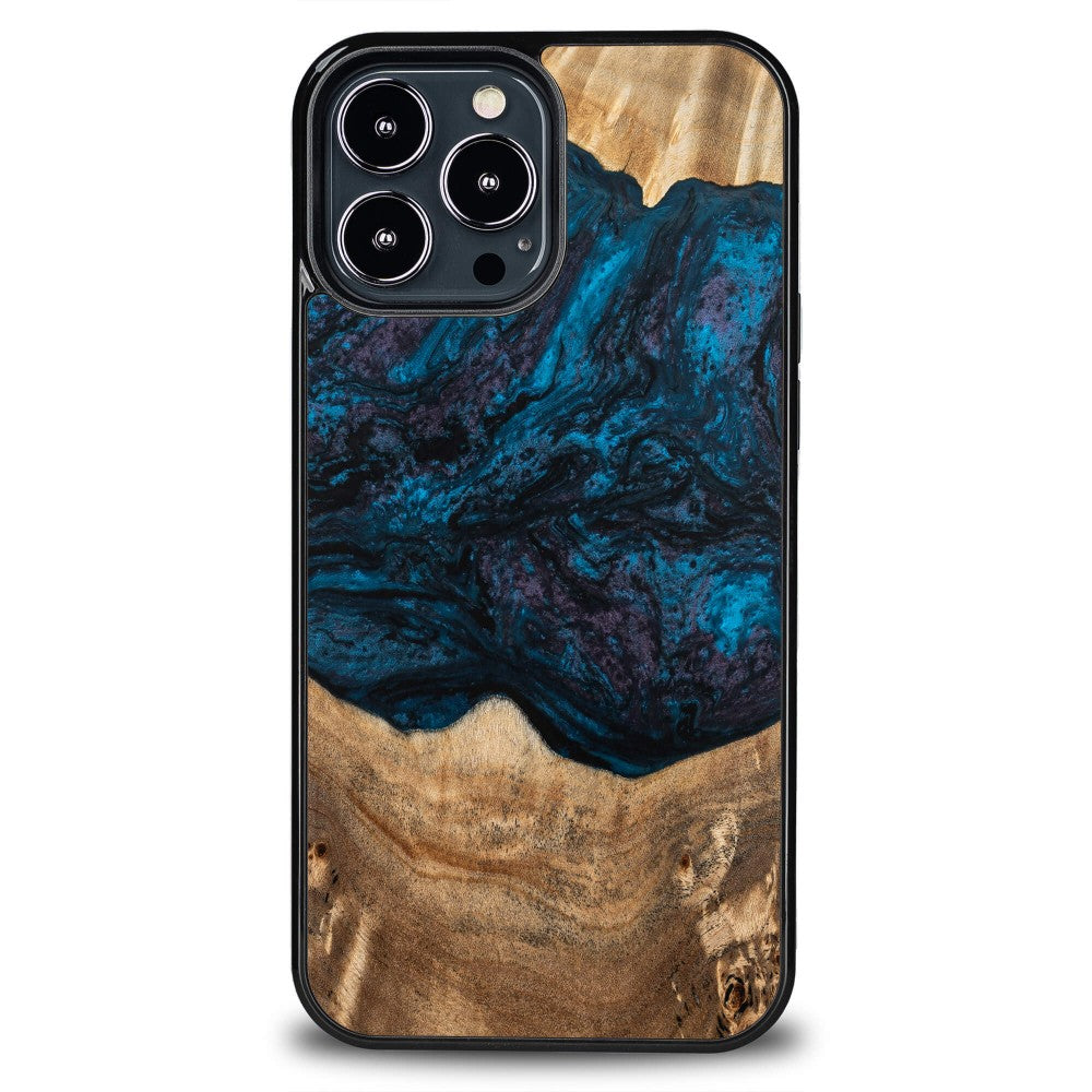 Holzhülle für iPhone 13 Pro Max, Bewood Unique Planets Neptun