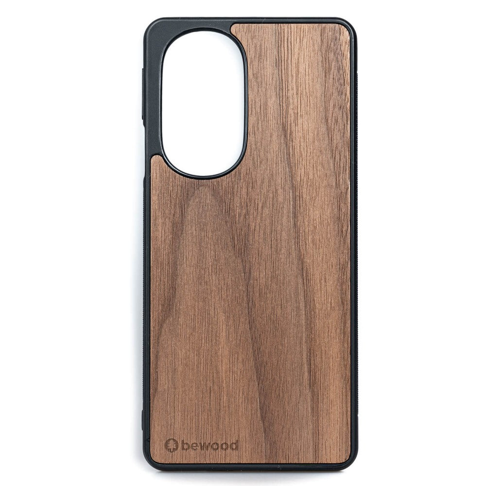 Holzhülle für Motorola Edge 30 Pro, Bewood Amerikanischer Nussbaum