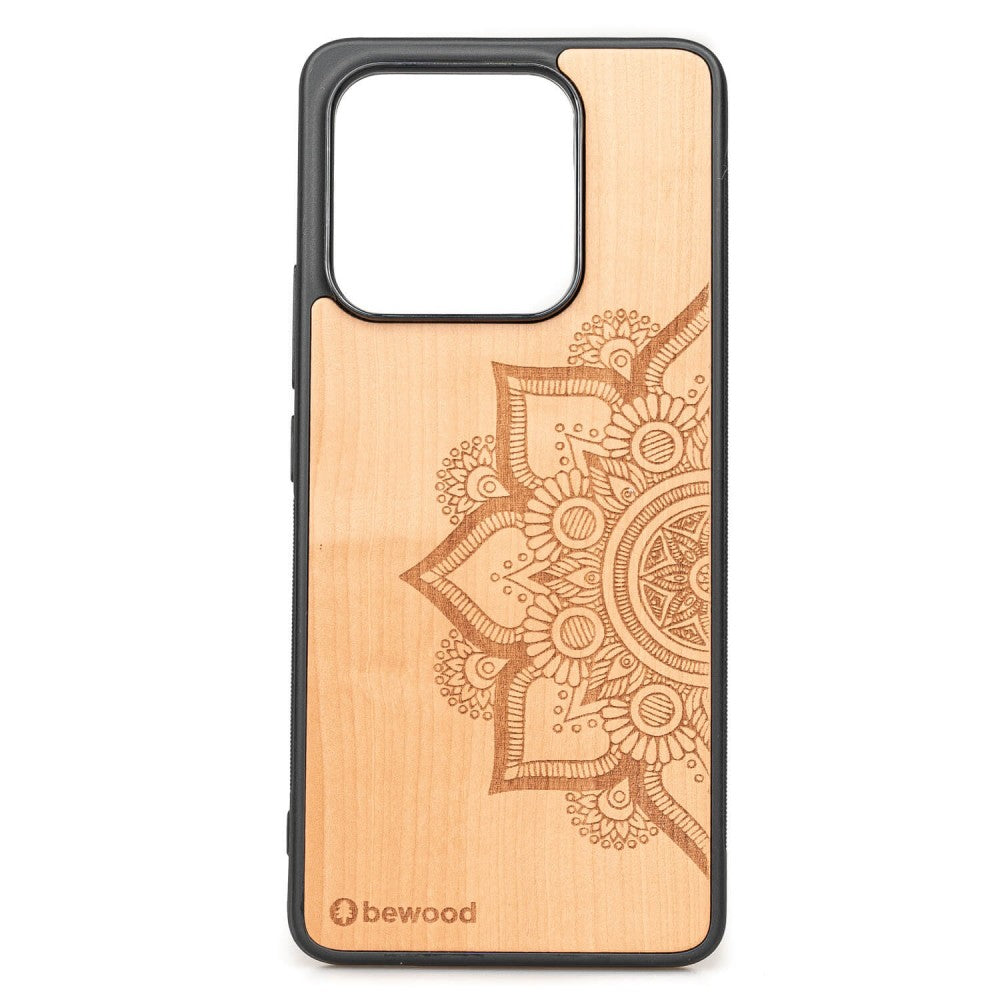 Holzhülle für Xiaomi 13 Pro, Bewood Apfelbaum Mandala