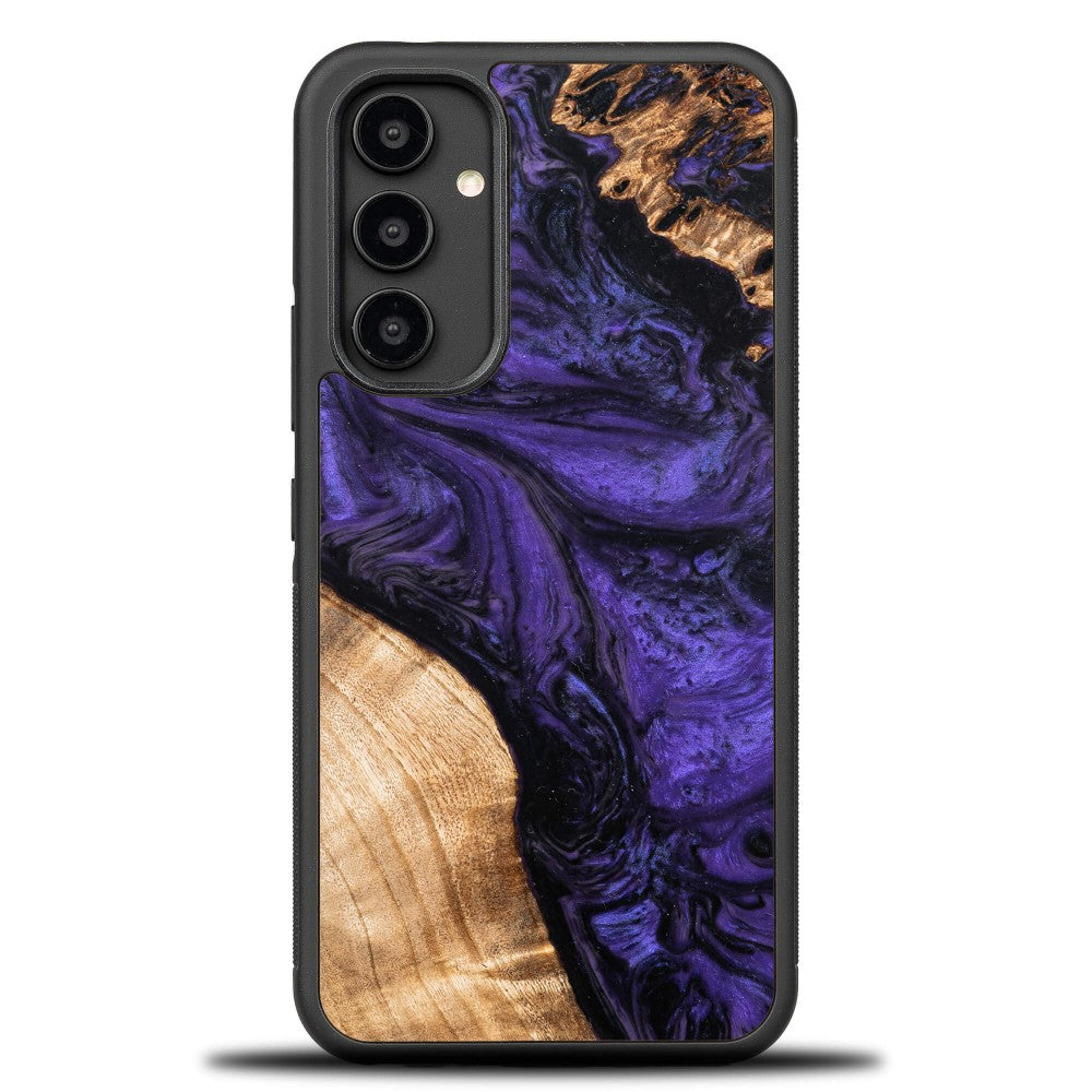 Holzhülle für Galaxy A54 5G, Bewood Unique Violet